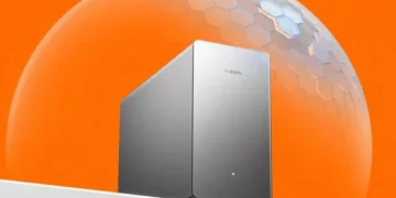 Компактний корпус мережевого накопичувача Xiaomi
