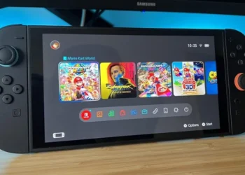 Консоль Nintendo нового покоління на столі