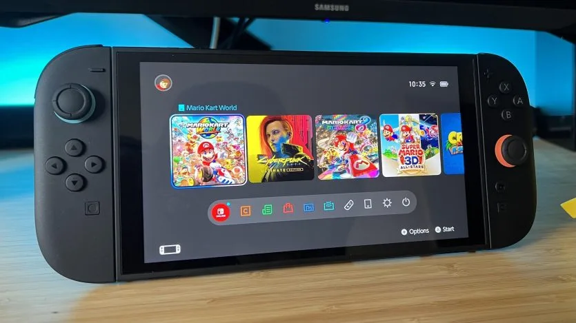 Консоль Nintendo нового покоління на столі