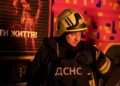 Наслідки нічного обстрілу житлового кварталу в Сумах