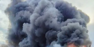 Наслідки обстрілу міської інфраструктури Павлограда