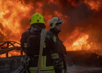 Наслідки ракетного удару по промисловому об'єкту