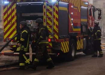 Наслідки ракетного удару по промисловому об'єкту