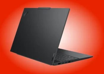 Ноутбук ThinkPad з процесором Ryzen AI на столі