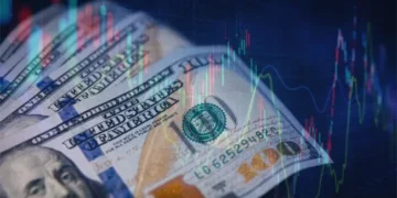 Обмінний пункт валюти в українському місті