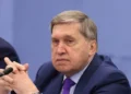 Помічник Путіна на брифінгу для преси