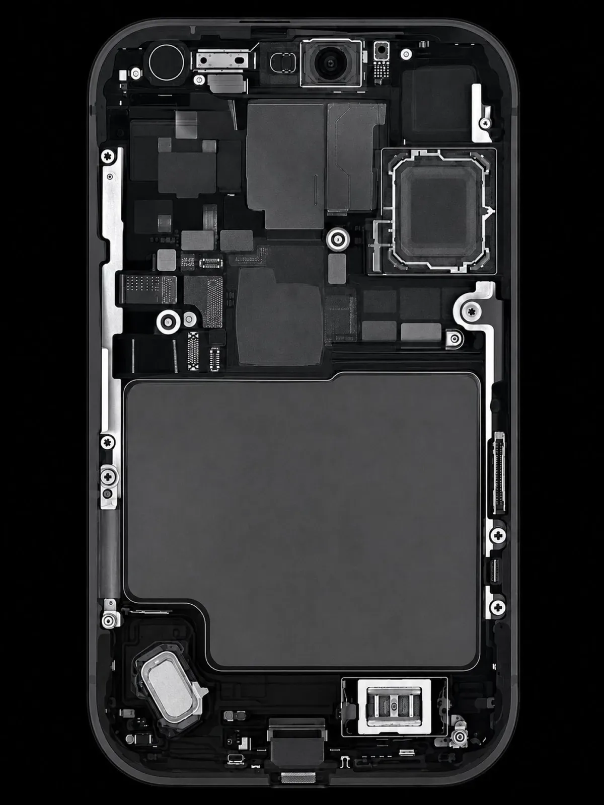Порівняння вирізів екрана різних поколінь iPhone