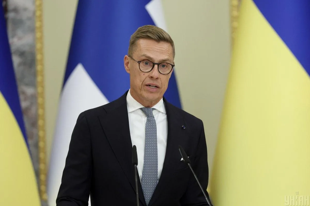 Президент Фінляндії виступає на міжнародній трибуні