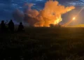 Пуск крилатої ракети українського виробництва