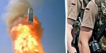 Пускова установка крилатих ракет на полігоні