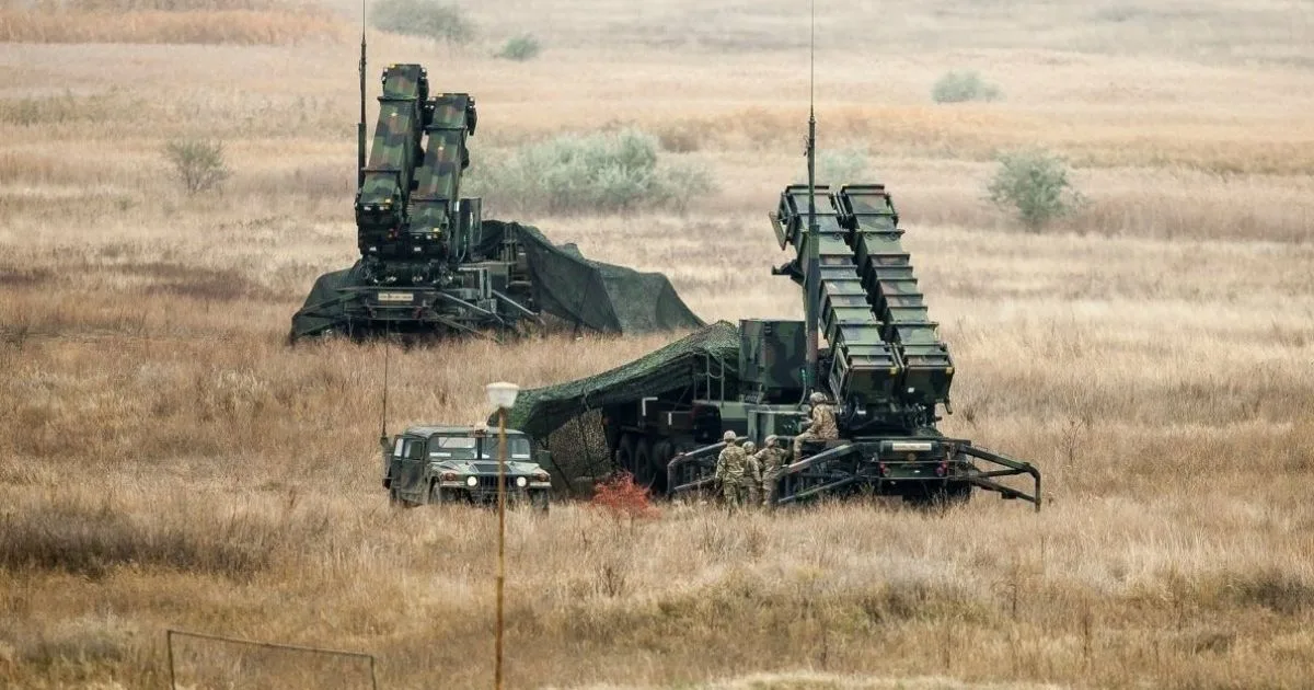 Пускова установка системи Patriot на позиції