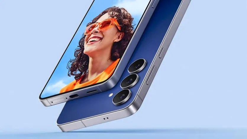 Смартфон Samsung Galaxy S26 FE на темному тлі