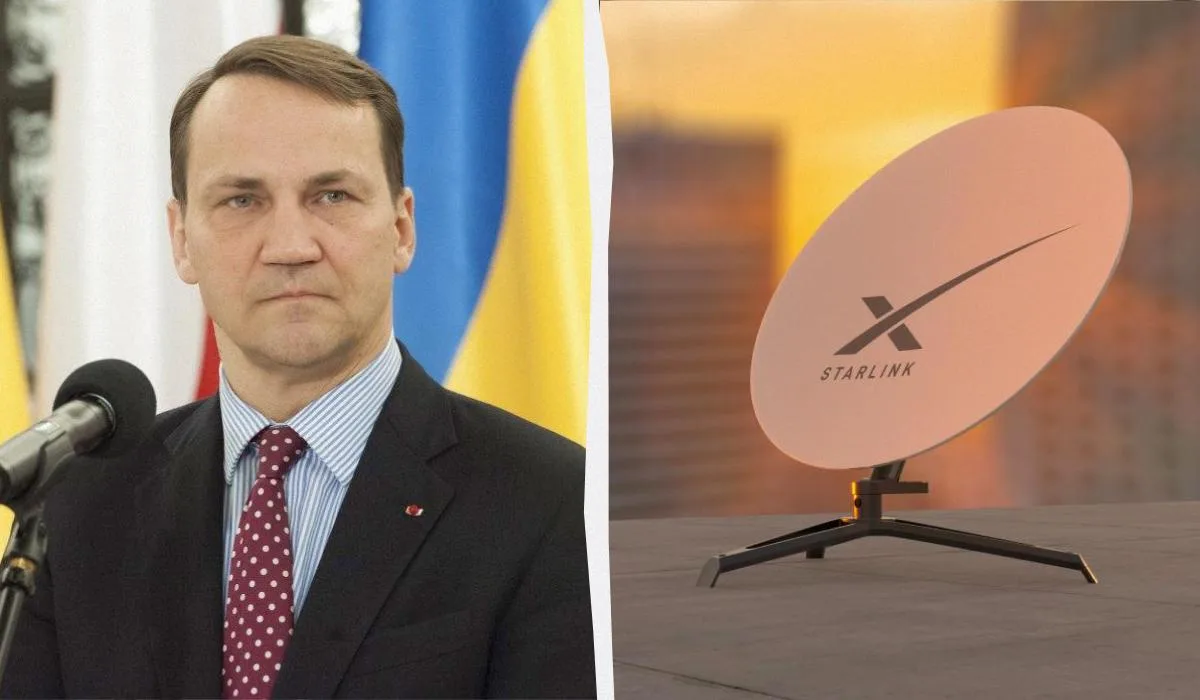 Термінал супутникового зв'язку на позиції в Україні