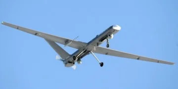 Траєкторія ракети над південним кордоном України