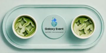 Тизер презентації Samsung з силуетом смартфона
