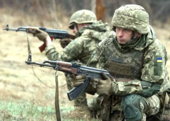 Українські військові на польовому навчанні в Польщі