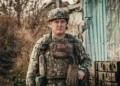 Українські військові у зоні бойових дій на Донеччині