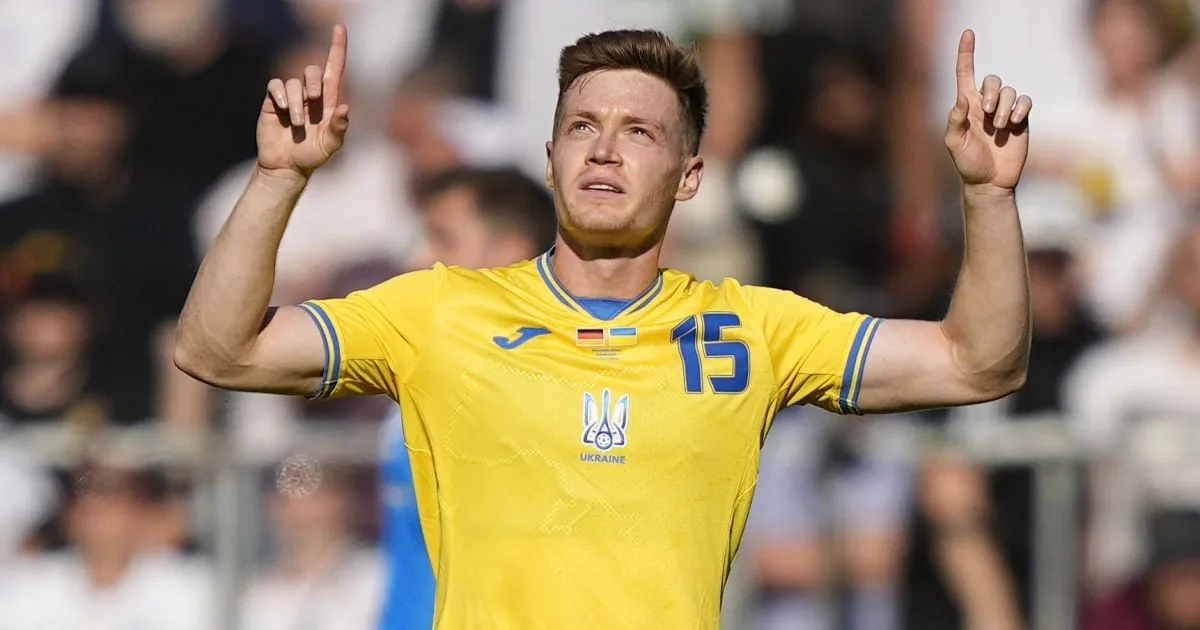 Український футболіст у формі нового клубу
