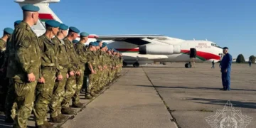 Військовослужбовці на тактичних навчаннях у горах