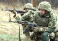 Військовий полігон із навчальною технікою в Німеччині