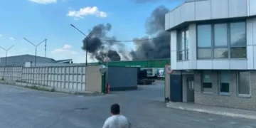 Зруйнований гуманітарний склад медичних матеріалів
