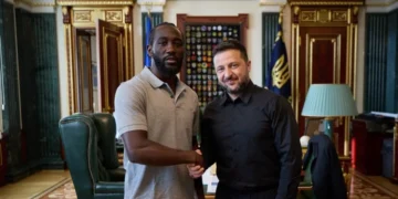 Зустріч американського боксера з президентом України
