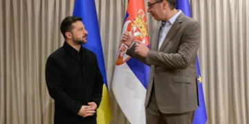 Зустріч президентів України та Сербії в Белграді