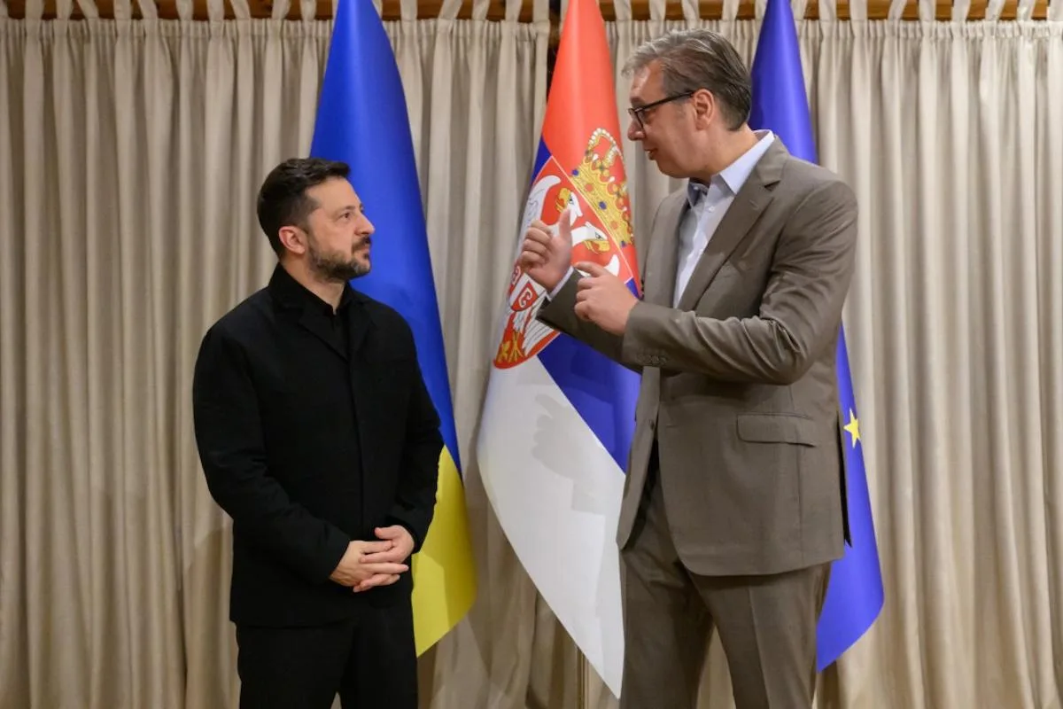 Зустріч президентів України та Сербії в Белграді