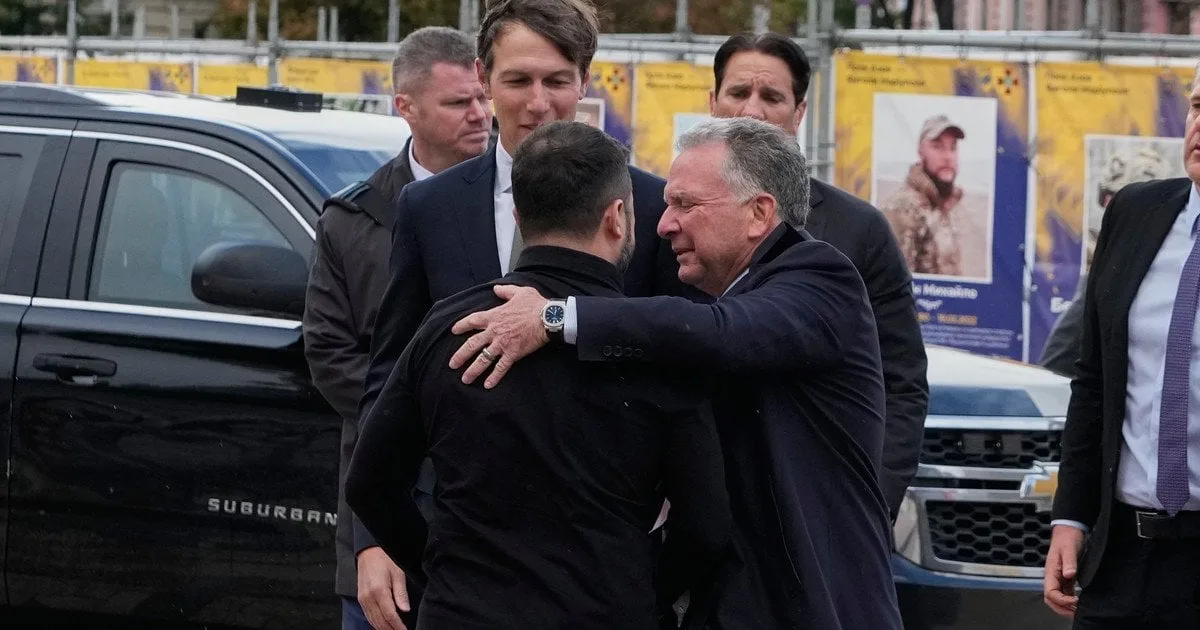 Делегація США під час зустрічі в Києві
