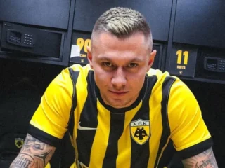 Зубков відкрив рахунок голам за АЕК у Кубку Греції на тлі виклику до збірної