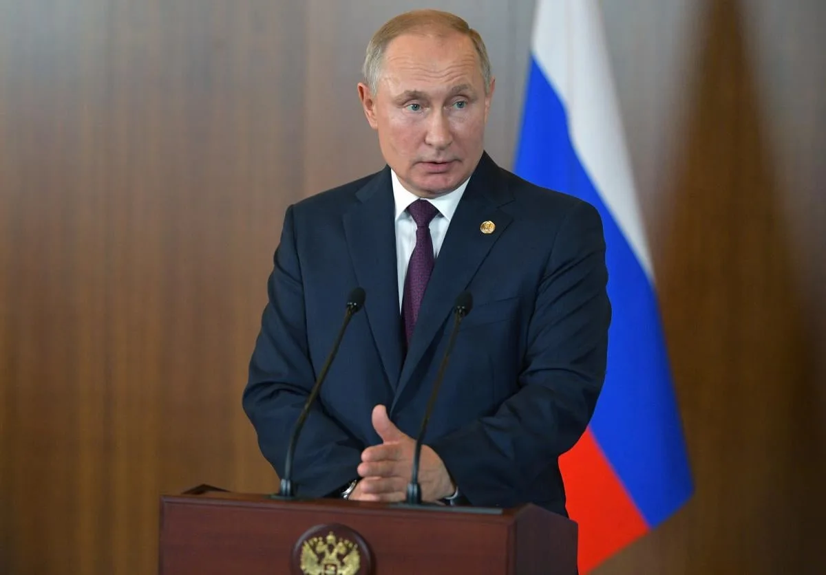 Путін на пресконференції у 1999 році