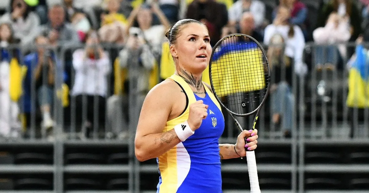 Тенісистка на кортах турніру WTA у Сінгапурі