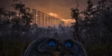 Зона з характерною атмосферою гри S.T.A.L.K.E.R.