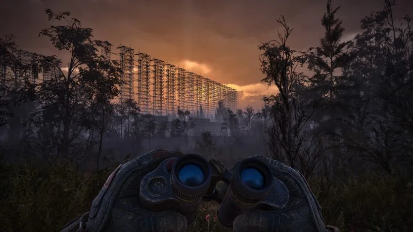 Зона з характерною атмосферою гри S.T.A.L.K.E.R.