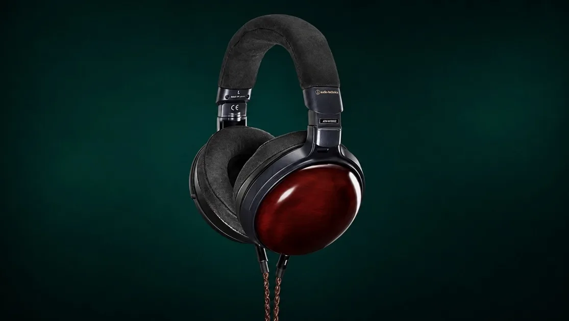 Дерев'яні чашки навушників Audio-Technica ATH-AWX7000 з лаком Ечідзен