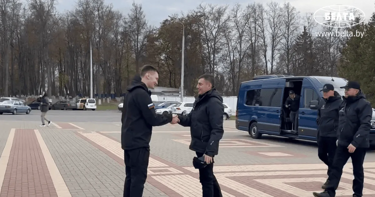 Дмитро Лубінець у Гомелі під час переговорів