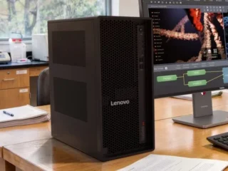 Lenovo ThinkStation P4 об’єднує 72 ГБ відеопам’яті та 256 ГБ ОЗП в одному десктопі