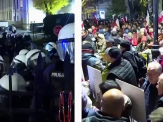 У Варшаві сталися сутички біля Конституційного трибуналу під час зміни керівництва