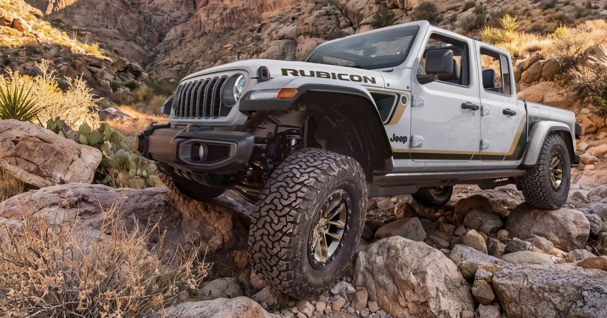 Пікап Jeep Gladiator спеціальної лімітованої серії з великими шинами