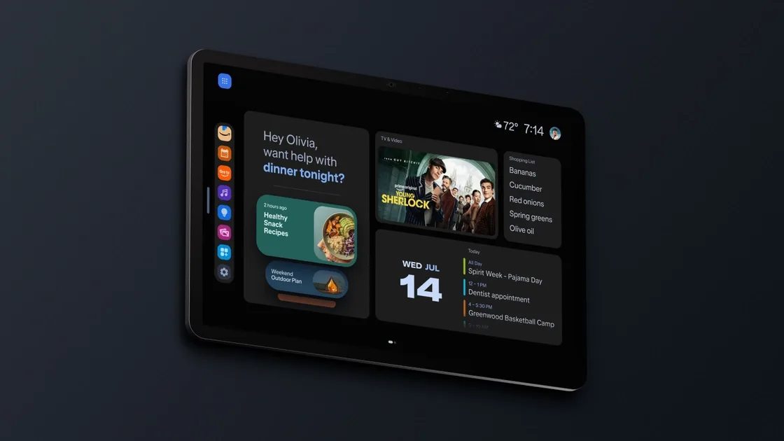 Розумний дисплей Echo Show 16 з 16-дюймовим екраном