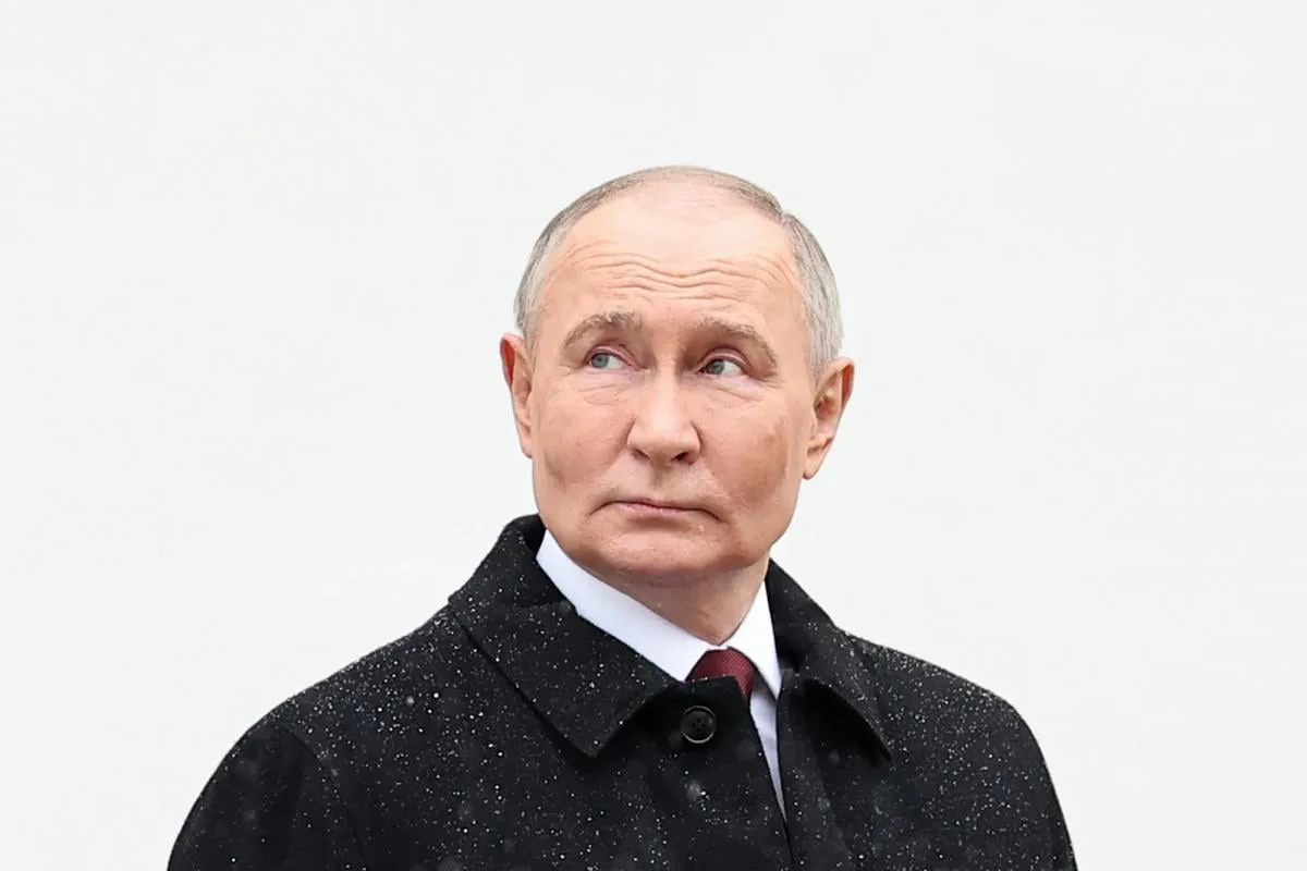 Володимир Путін під час телефонної розмови із західними лідерами