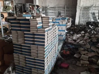 Видавництво КСД показало наслідки атаки на склад із 300 тисячами книжок